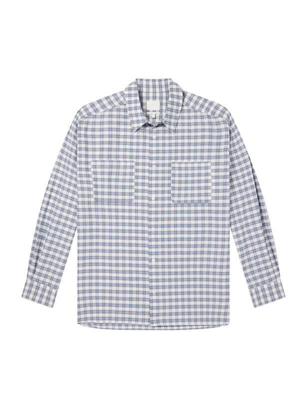 Photo: A.P.C. - Malcom Checked Organic Cotton Shirt - Blue