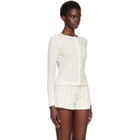 Cou Cou Off-White 'The Cardigan' Cardigan