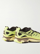Salomon - XT4-OG Rubber-Trimmed Mesh Sneakers - Yellow