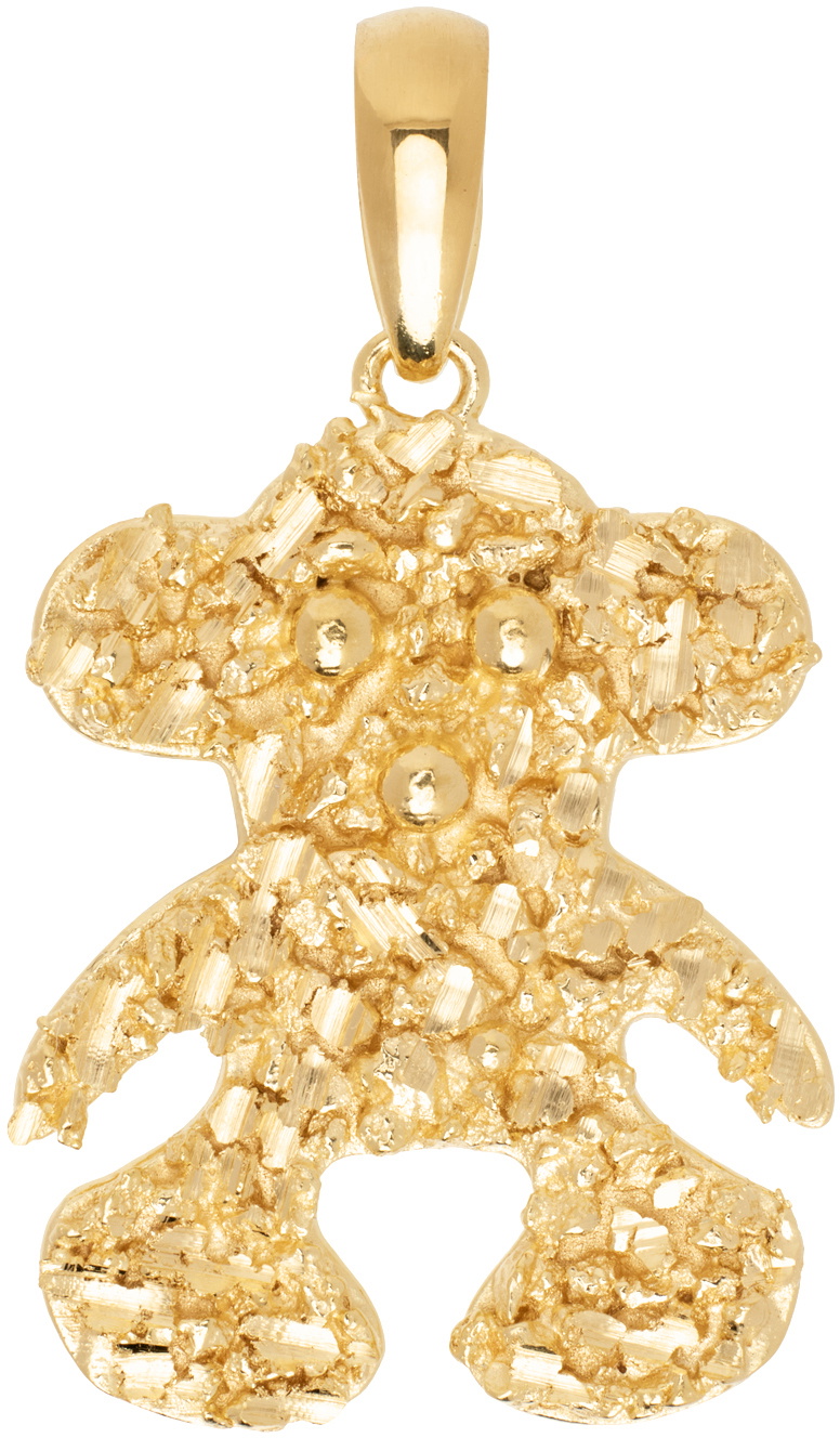 Veneda Carter Gold VC046 Signature Mini Bear Pendant