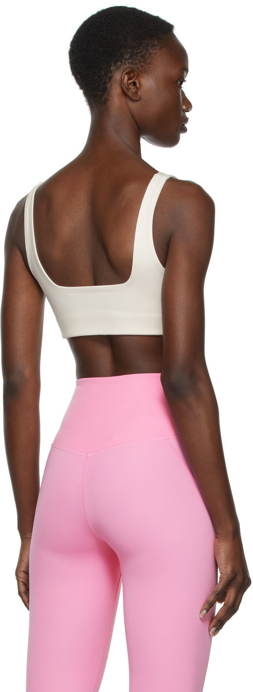 Girlfriend Collective Off-White Tommy Sports Bra