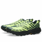 Hoka One One Men's Speedgoat 2 Sneaker in Neon Yuzu/Black