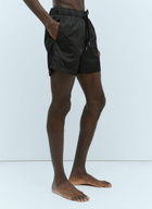 Moncler Logo Patch Swim Shorts