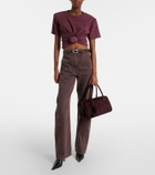 Magda Butrym Brigitte Large suede shoulder bag