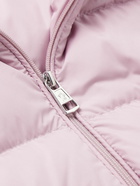 Moncler - Logo-Appliquéd Quilted Shell Down Gilet - Pink