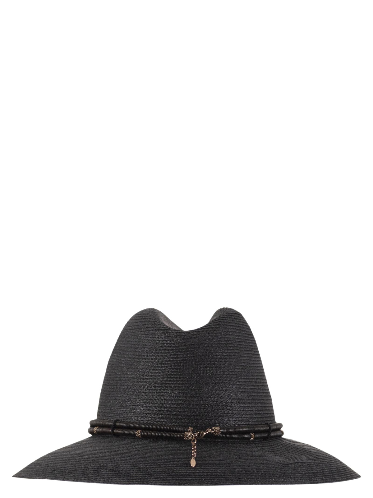 ハット BRUNELLO CUCINELLI Straw hat with Precious Band Brunello Cucinelli Straw Hat With Precious Band | italist