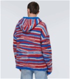 ERL Gradient knitted oversized hoodie