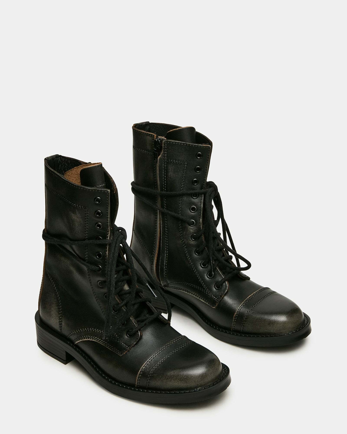 Steve Madden Yukon Booties in Black