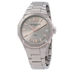 Baume et Mercier Riviera Quartz Grey Sunray Dial Ladies Watch M0A10730