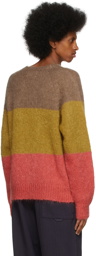 YMC Multicolor Mohair & Wool Boxy Sweater