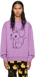 JW Anderson Purple Mouse Sweatshirt