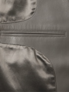 TOM FORD - Leather Blazer - Gray