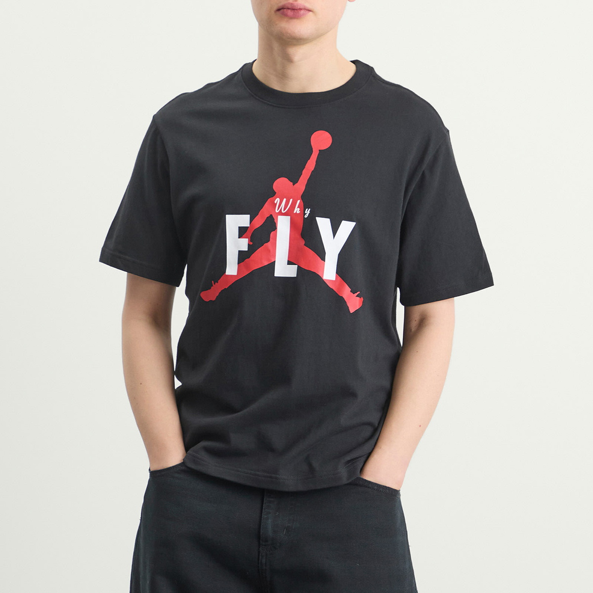 Air Jordan Men's Golf T-Shirt in Black