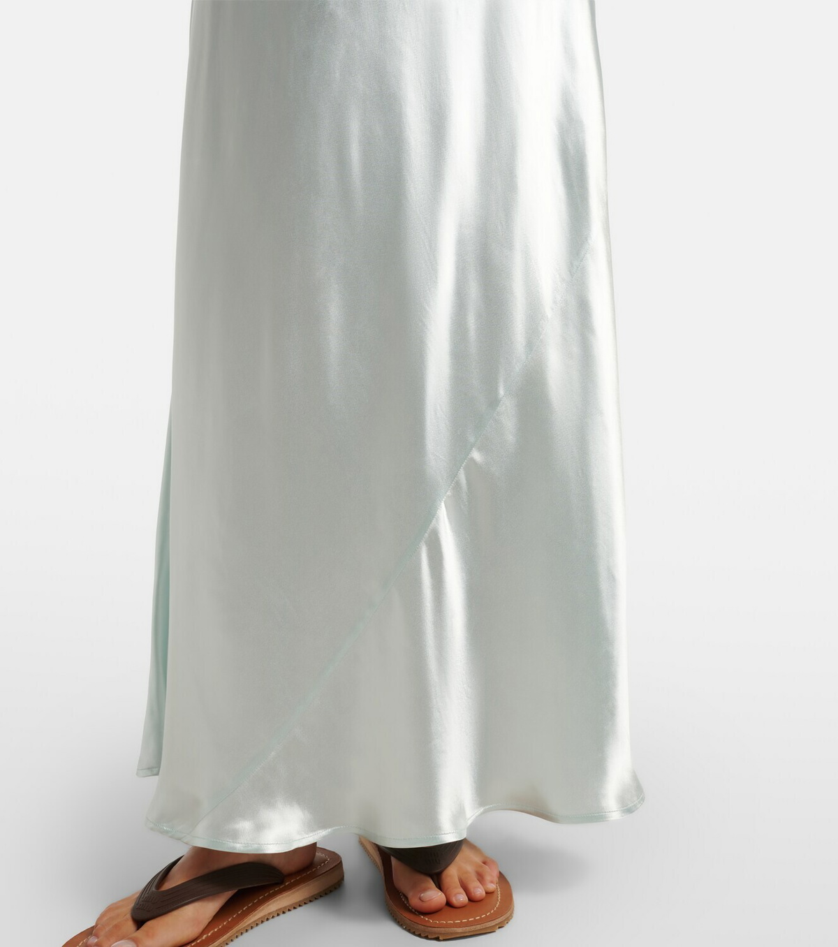 Miu Miu Satin maxi dress