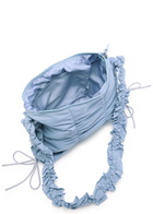 Damson Madder Ruched Shell Shoulder bag - Blue - One Size