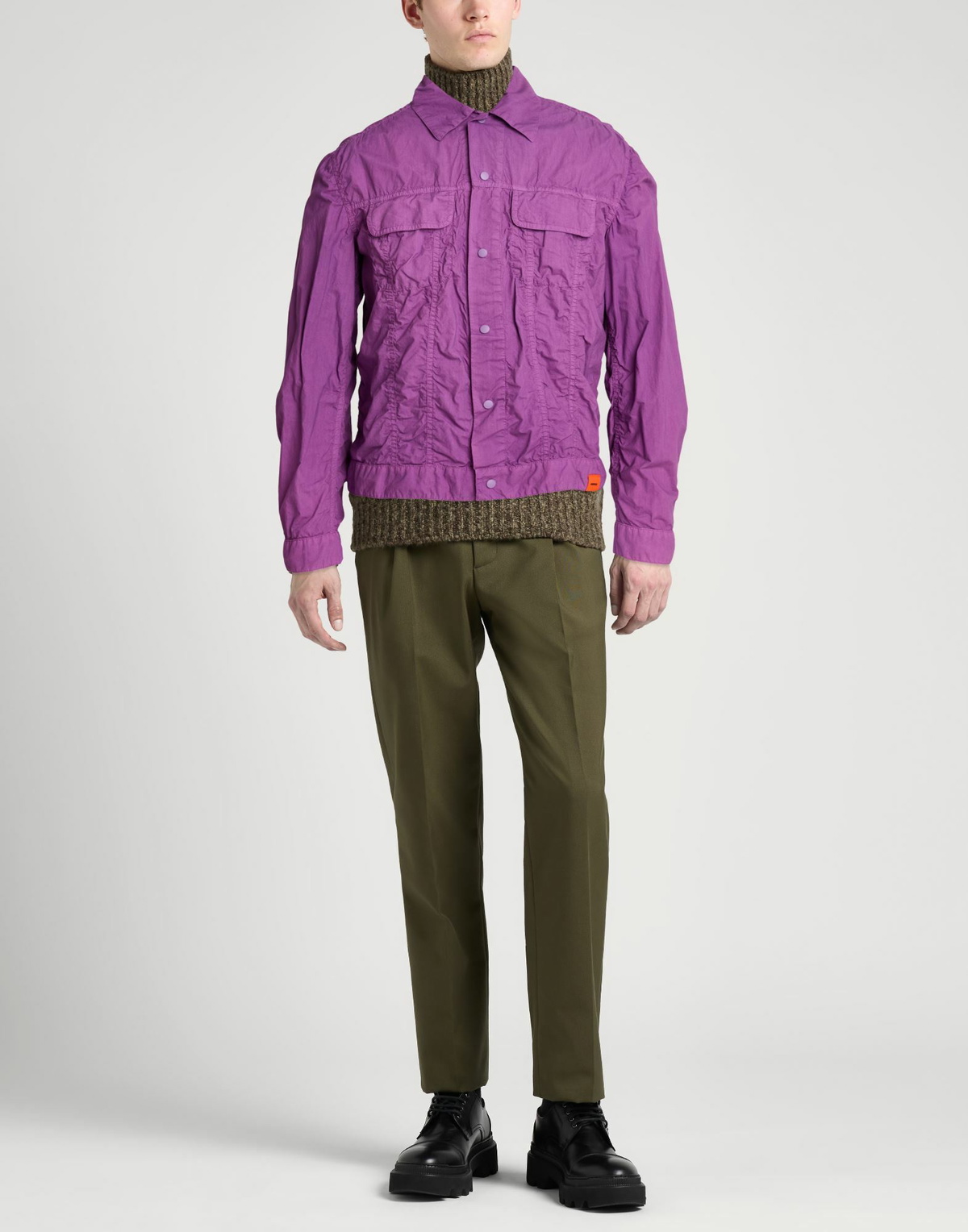 Aspesi Mens Jacket Mauve