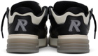 Represent Black & Off-White Studio Sneakers
