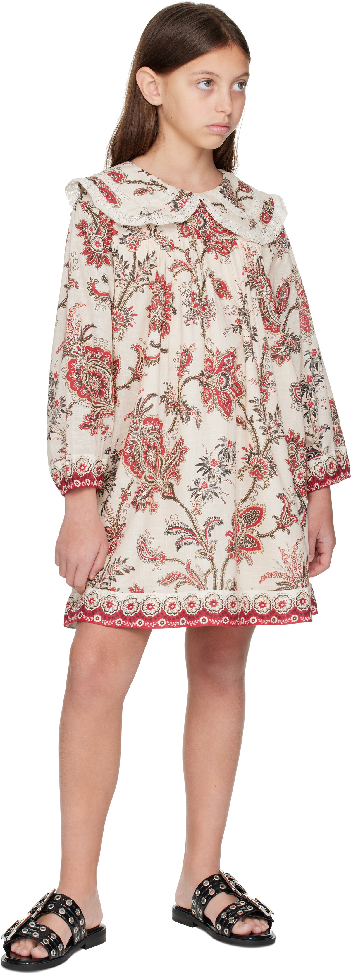 SEA NY Kids Beige Cassandra Dress