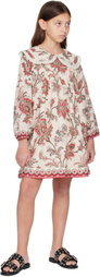 SEA NY Kids Beige Cassandra Dress