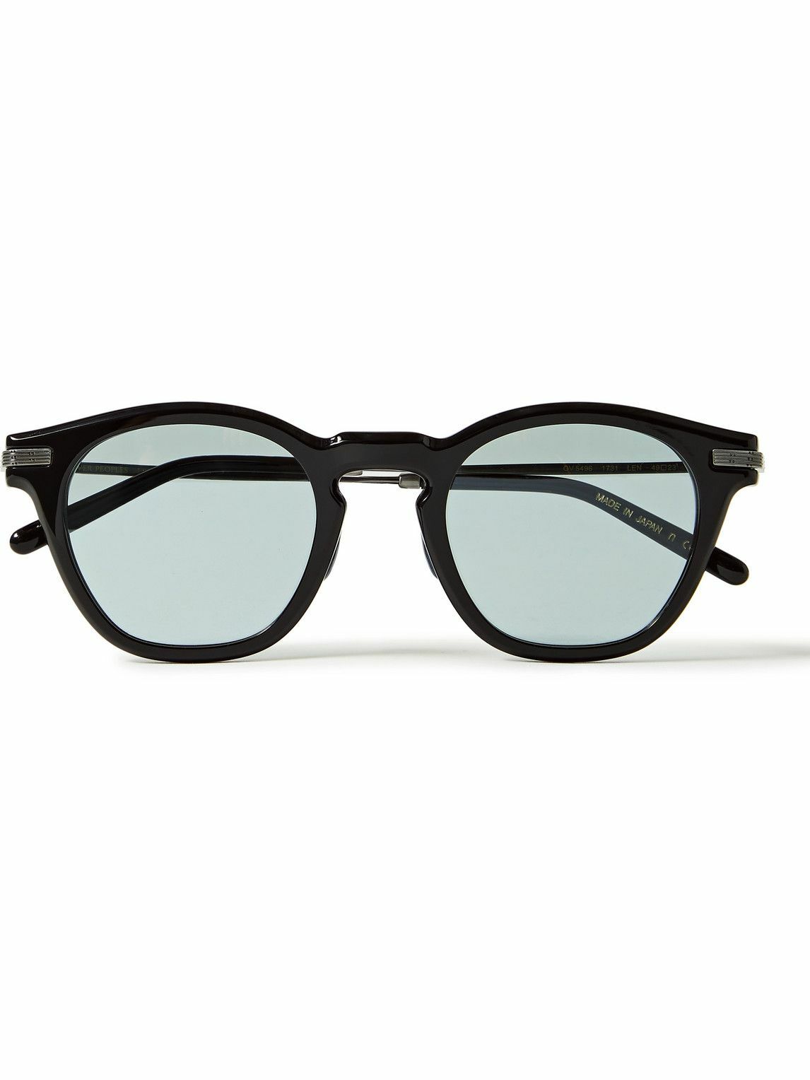 Oliver Peoples - Len 49 Round-Frame Acetate Sunglasses
