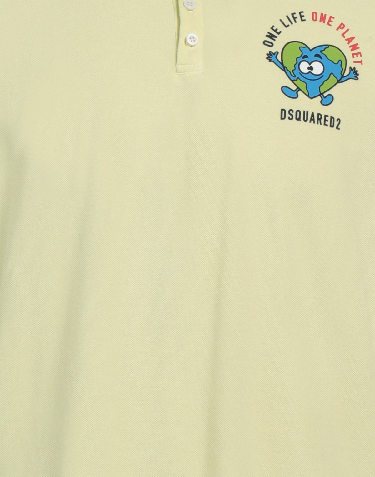 Dsquared2 Mens Polo shirt Pastel in Yellow