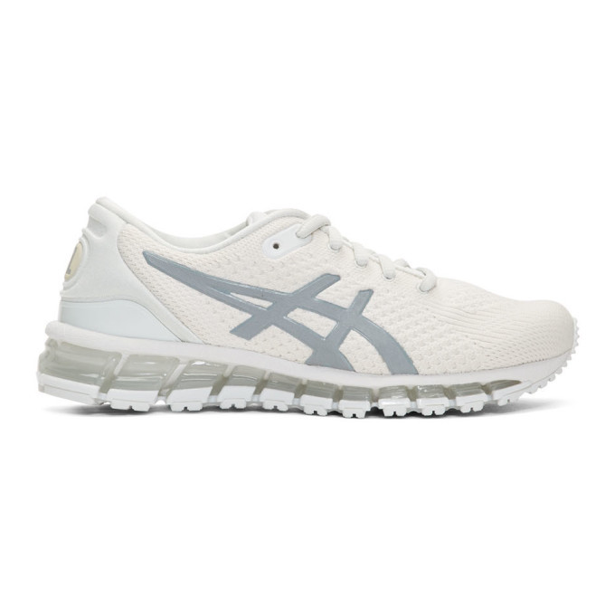 Photo: Harmony SSENSE Exclusive White Asics Edition Gel Quantum 360 Knit 2 Sneakers