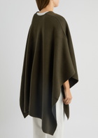 Vince Wool-blend Cape - Light Brown - One Size