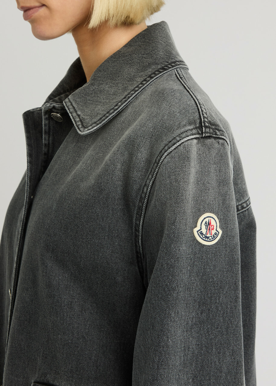 Moncler Faded Denim Jacket