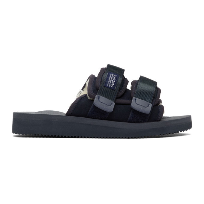 Photo: Suicoke Navy Sherpa Moto-Mab Sandals