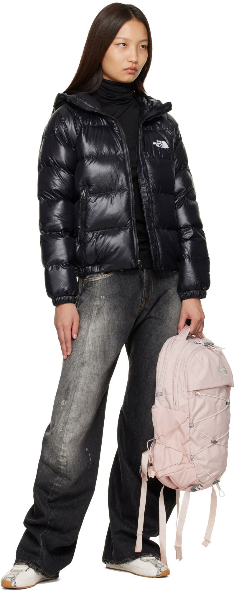 The North Face Pink Borealis Backpack