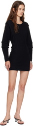 Eckhaus Latta Black Pallas Minidress