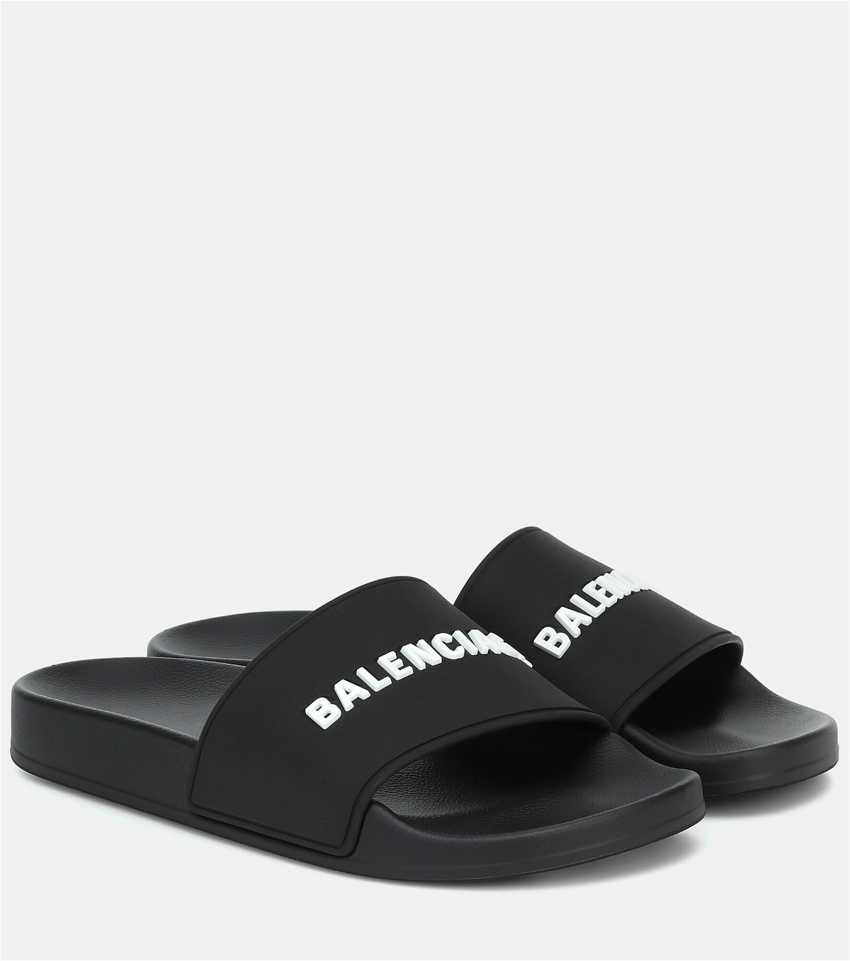 Balenciaga - Logo rubber slides Balenciaga