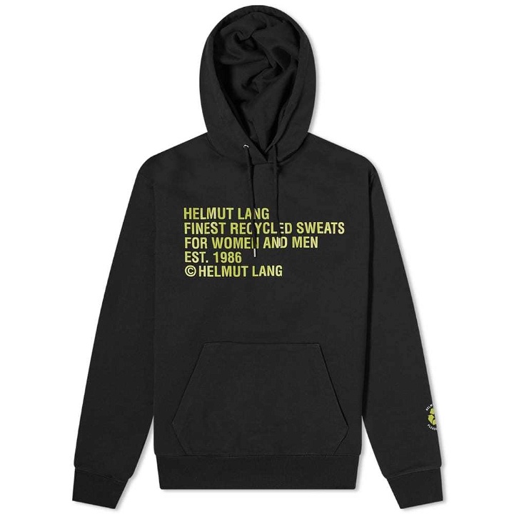 Photo: Helmut Lang Recycled Label Popover Hoody
