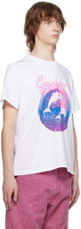 GANNI White Dolphin T-Shirt