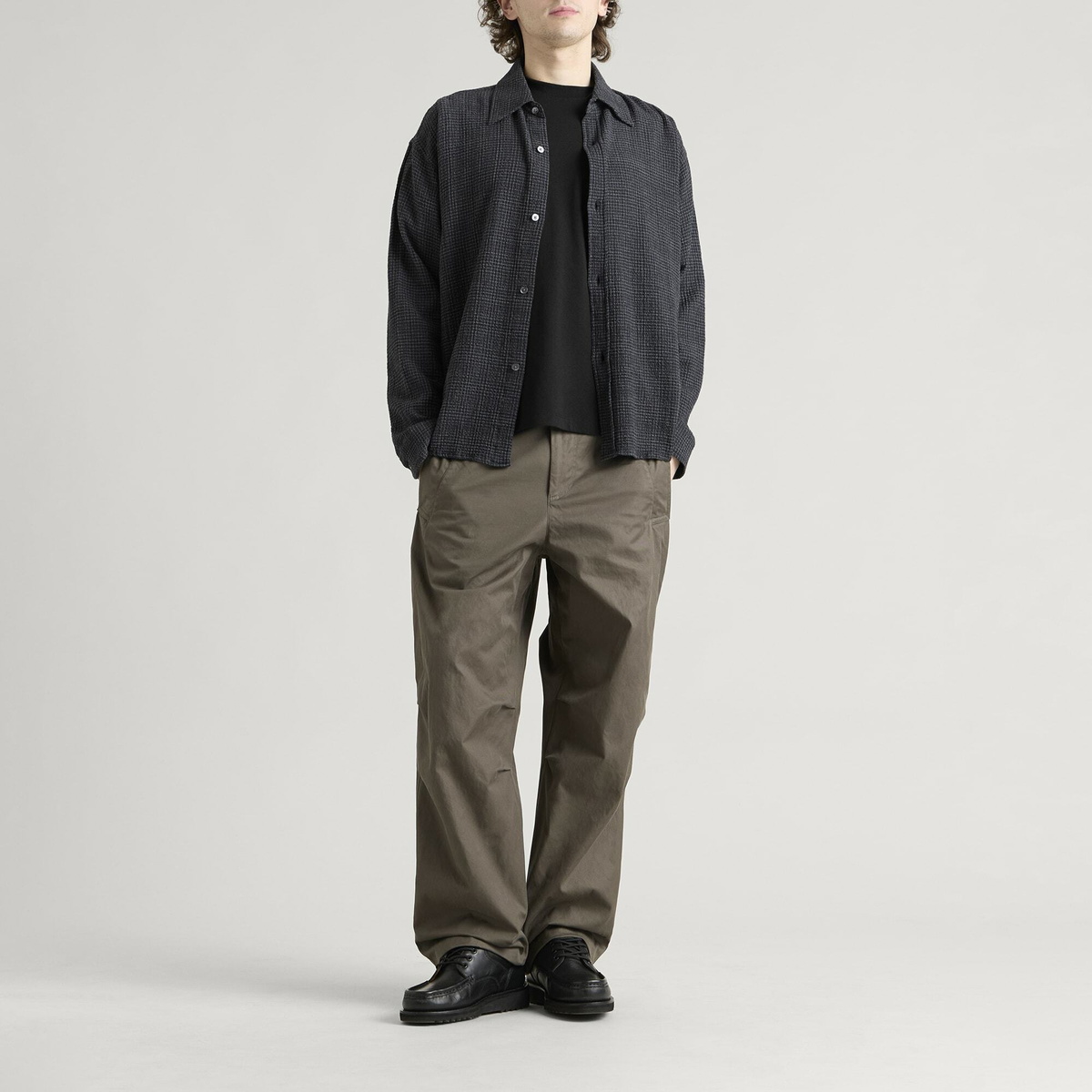 Danton Men's Pocket T-Shirt in Black