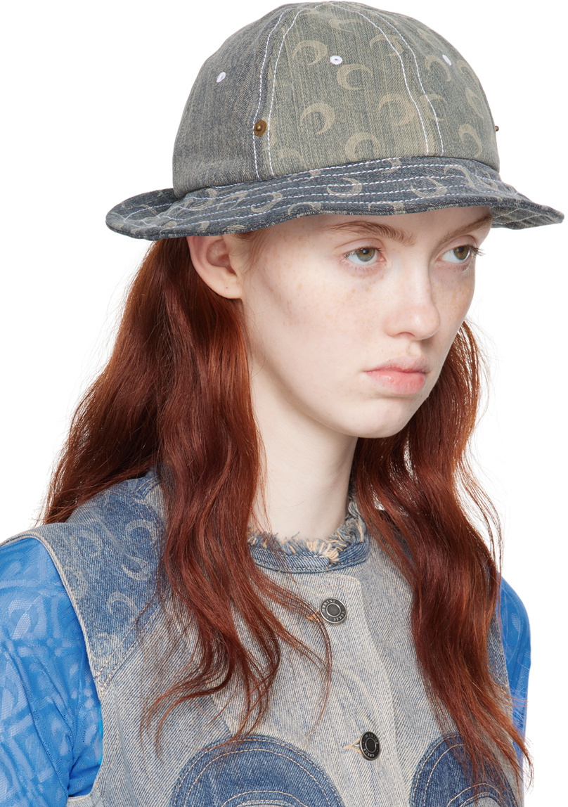 MARINE SERRE - Unisex - Blue - Hat main image 1