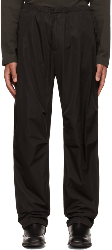 Photo: The Row Black Antico Trousers