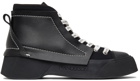 JW Anderson Black Trainer Sneakers