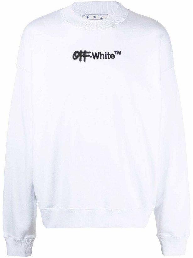 Photo: OFF-WHITE - Sweatshirt With Logo In Cotton