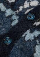 Alemais Madalena Floral-intarsia Knit Cardigan Multicoloured