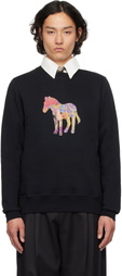 PS by Paul Smith Black Craft Zebra Sweatshirt