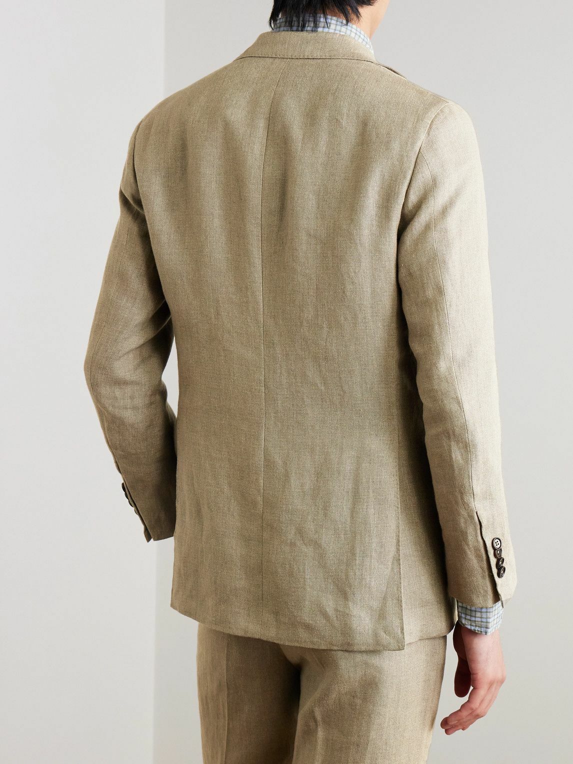 Sid Mashburn - Kincaid No. 2 Linen Hopsack Suit Jacket - Neutrals