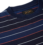 Beams Plus - Striped Cotton-Jersey T-Shirt - Navy