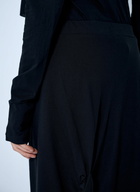 Yohji Yamamoto High Twisted French Terry Braided Skirt