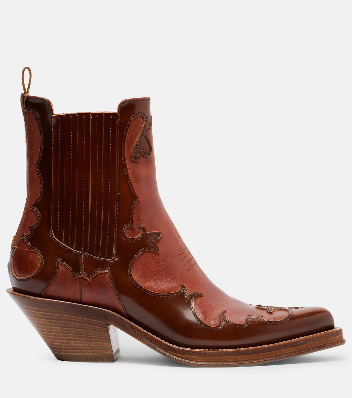 Gabriela Hearst Cassidy leather cowboy boots