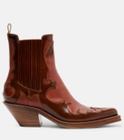 Gabriela Hearst Cassidy leather cowboy boots