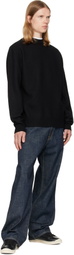 Jil Sander Black Wool Sweater
