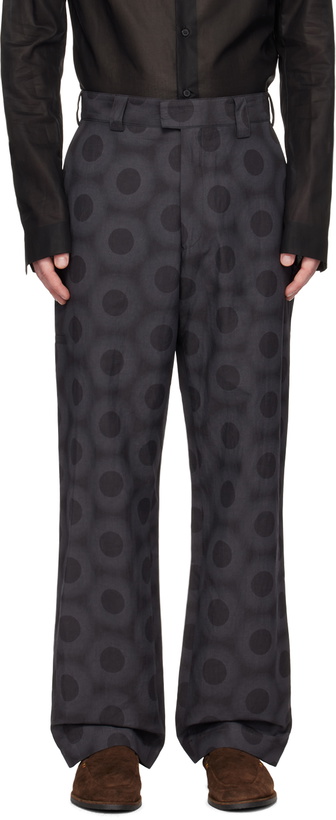 Photo: Paul Smith Black Polka Dot Trousers