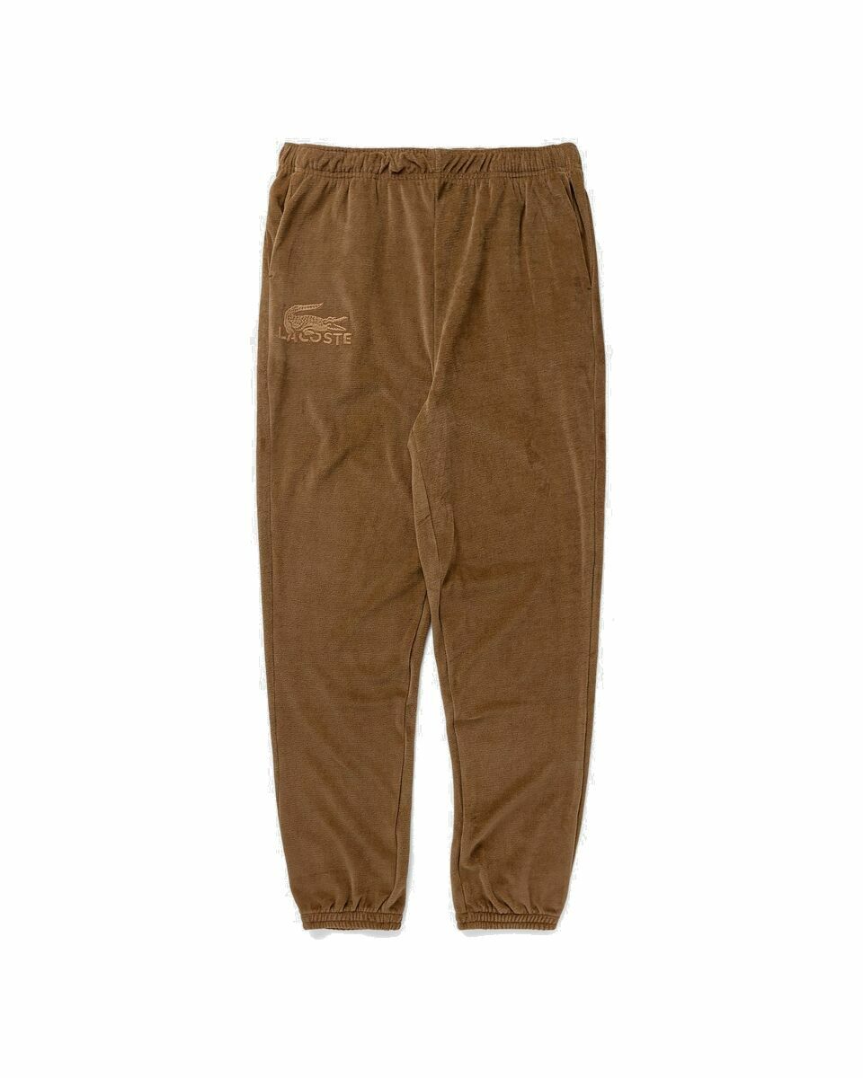 Photo: Lacoste Loungewear Pyjama Pants Brown - Mens - Sleep  & Loungewear