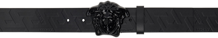 Photo: Versace Black 'La Medusa' Belt